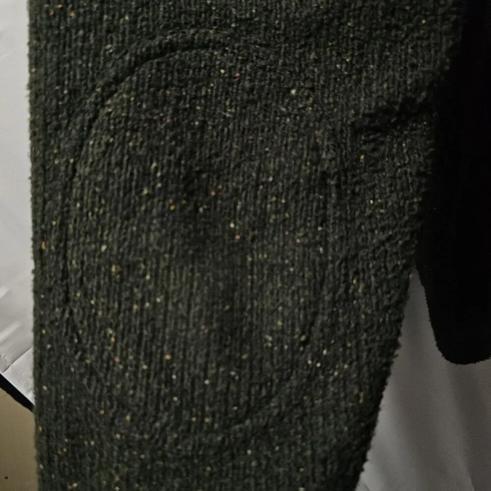 Orvis Bristol Men’s Heathered Green Full Zip Sweater Fleece Size Xl NWOT